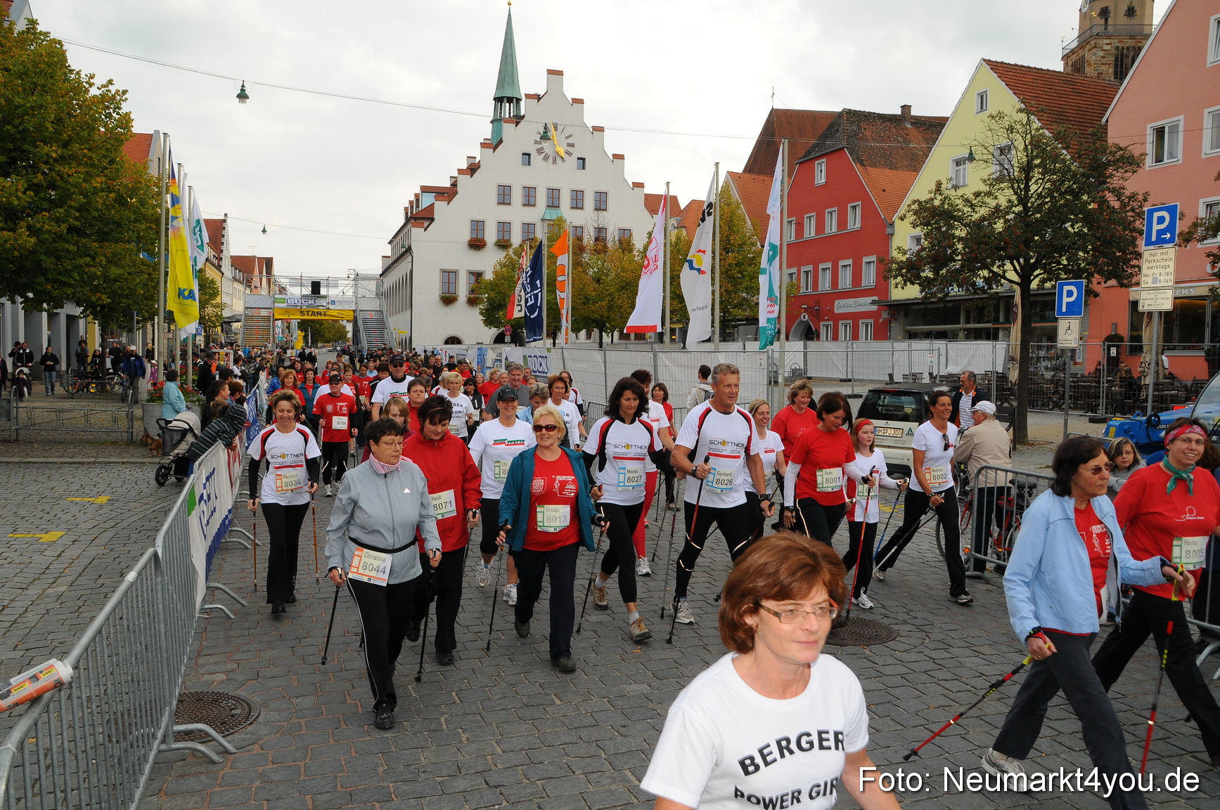 Nordic Walking Stadtlauf Neumarkt 180910 0009